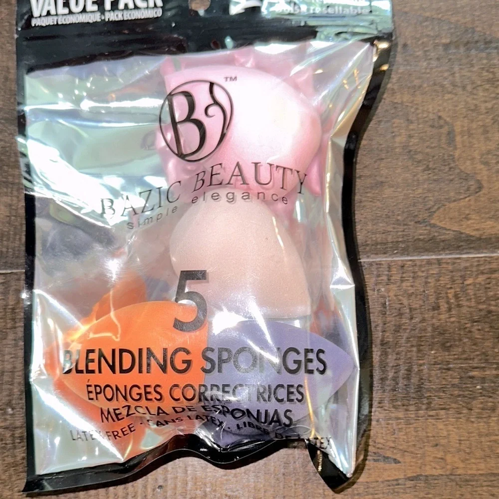 Blending Sponges Set - Pink, Orange, Cream